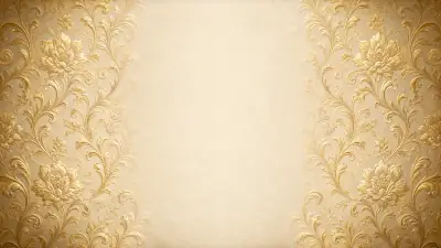 Gold Damask Better Call Saul card template
