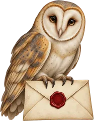Magic Academy Owl Better Call Saul card template